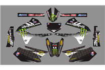 Kit adesivi compatibile con per KAWASAKI DTX 250 2008 - 2018 - MXPKAD18701