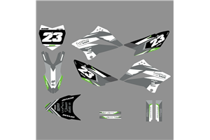 Kit Autocollants compatible avec per KAWASAKI KLX 110 2010 - 2020 - MXPKAD18748