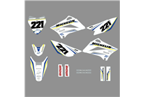 Kit adesivi compatibile con per KAWASAKI KLX 110 2010 - 2020 - MXPKAD18742