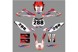 Sticker set compatible with per HUSQVARNA CR 50 2011 - 2012 - MXPKAD18756