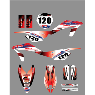 Kit adesivi compatibile con per HUSQVARNA CR 65 2012 - 2015 - MXPKAD187560