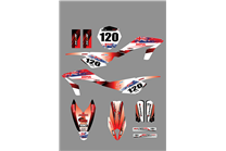 Kit adesivi compatibile con per HUSQVARNA CR 65 2012 - 2015 - MXPKAD18758