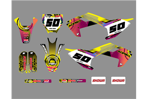 Kit adesivi compatibile con per HUSQVARNA TC 50 2017 - 2021 - MXPKAD17005