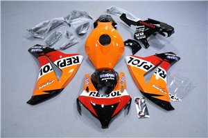 Lackierte Straße Verkleidung auf ABS kompatibel mit Honda Cbr 1000 2008 - 2011 - MXPCAV1796