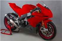 Carene Aprilia RSV4 2009 - 2014 verniciate 2 Colori come da schema Racing + adesivi in omaggio Nero Rosso - MXPCRV5751
