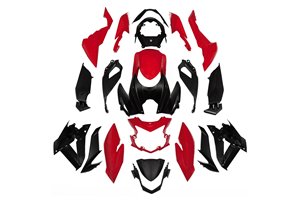 Painted street fairings in abs compatible with Suzuki Gsx S750 2017 - 2022 -MXPCAV18830