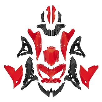 Carenage en abs pour la roue avec peinture compatible avec Kawasaki KLE650 Versys&nbsp;2022-2025 - MXPCAV18335