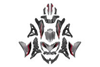 Carenados en abs pintados para la calle compatible con Kawasaki KLE650 Versys 2022-2025 - MXPCAV18336