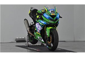 Lackierte Rennverkleidung Kawasaki Ninja ZX4-R 2024 - 2025 - MXPCRV18339