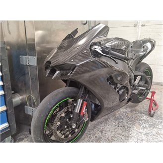 Kawasaki Zx10R 2016 - 2020 Verkleidung Kohlenstoff Komplet mit Kotflügel und Hoecker racing - MXPCCB18845