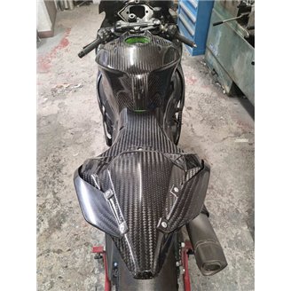 Carenado en Fibra de Carbonio Kawasaki Zx10R 2016 - 2020 de calidad compledo de guardabarros y colin Pista - MXPCCB18845