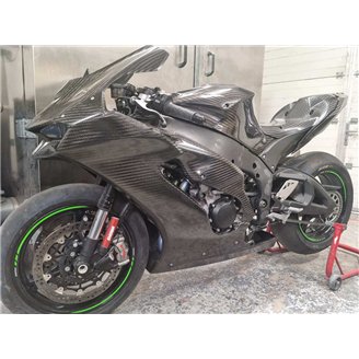 Kawasaki Zx10R 2016 - 2020 Verkleidung Kohlenstoff Komplet mit Kotflügel und Hoecker racing - MXPCCB18845