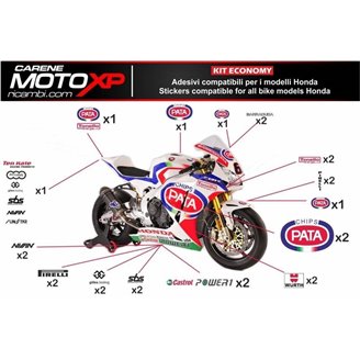 Kit adesivi compatibile con Honda Cbr 1000 RR 2020 - 2022 - MXPKAD13340