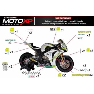 Aufkleber Satz kompatibel mit Honda Cbr 1000 RR 2020 - 2022 - MXPKAD13351