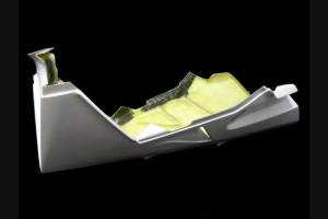 MV Agusta F4 1000 2010 - 2020 Racing front fairings without back seat - MXPCRD3003