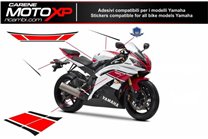 Sticker set compatible with Yamaha R6 2017 - 2022 - MXPKAD11404