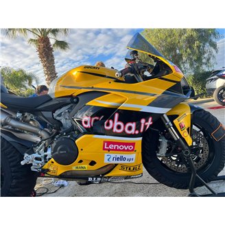 Lackierte Straße Verkleidung auf ABS kompatibel mit Ducati Panigale 955 V2 2020 - 2024 - MXPCAV18935