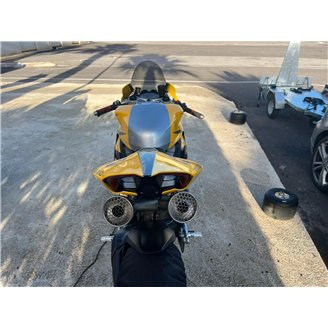 Lackierte Straße Verkleidung auf ABS kompatibel mit Ducati Panigale 955 V2 2020 - 2024 - MXPCAV18935