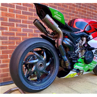 Lackierte Rennverkleidung Ducati Panigale V4 V4S V4R 2022-2024 - MXPCRV17986