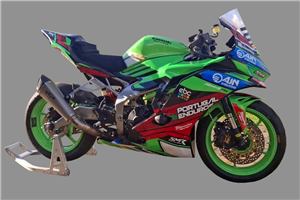 Lackierte Rennverkleidung Kawasaki Ninja ZX4-R 2024 - 2025 - MXPCRV18961