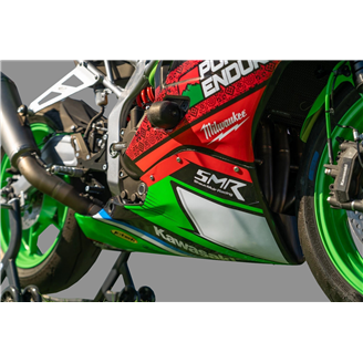 Lackierte Rennverkleidung Kawasaki Ninja ZX4-R 2024 - 2025 - MXPCRV18961