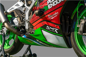 Lackierte Rennverkleidung Kawasaki Ninja ZX4-R 2024 - 2025 - MXPCRV18961