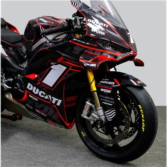 Carenage abs pour la roue avec peinture avec Ducati Panigale V4 V4S 2025 - 2026 - MXPCAV18973