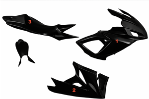 Carenado Racing Pintado Suzuki Gsxr 600/750 2006 -2007 - MXPCRV5415