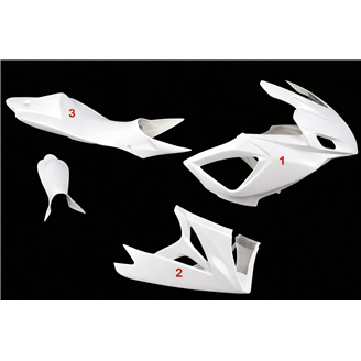 Painted Race Fairings Suzuki Gsxr 600/750 2006 -2007 in 2 Colours like the picture - MXPCRV5711