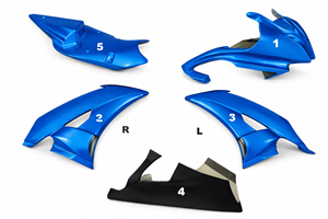 Carene Racing Verniciate Yamaha R6 2008 - 2016 - MXPCRV5829