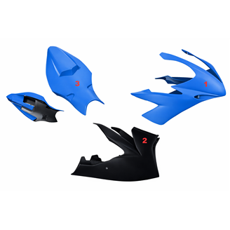 Carenado Racing Pintado Yamaha R1 2004 - 2006 - MXPCRV5821