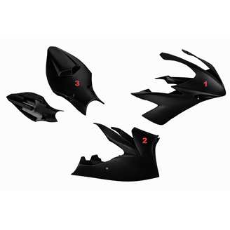 Carene Racing Verniciate Yamaha R1 2004 - 2006 - MXPCRV5825