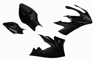 Carenado Racing Pintado Yamaha R1 2004 - 2006 - MXPCRV5825