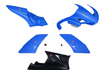 Carene Racing Verniciate Yamaha R1 2007 - 2008 - MXPCRV5826