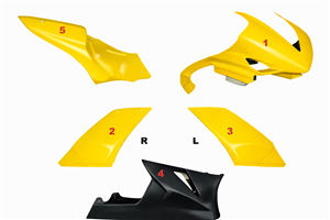 Carenado Racing Pintado Yamaha R1 2007 - 2008 - MXPCRV5685