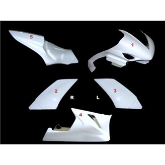 Painted Race Fairings Yamaha R1 2007 - 2008 in 2 Colours like the picture - MXPCRV5683