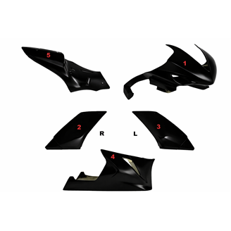 Carenado Racing Pintado Yamaha R1 2007 - 2008 - MXPCRV5409