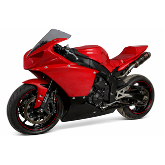 Painted Race Fairings Yamaha R1 2009 - 2014 in 2 Colours like the picture - MXPCRV5689