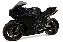 Lackierte Rennverkleidung Yamaha R1 2009 - 2014 - MXPCRV5413