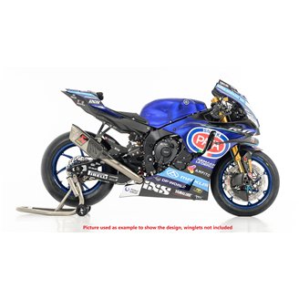Lackierte Rennverkleidung Yamaha R1 2015 - 2019 - MXPCRV18991