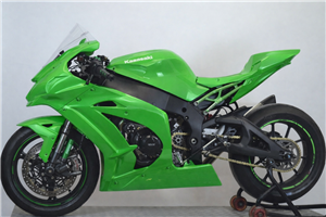 Painted Race Fairings Kawasaki Zx10R 2016 - 2020 in 2 Colours like the picture - MXPCRV5992
