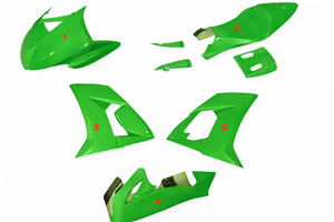 Carenado Racing Pintado Kawasaki Zx10R 2008 - 2010 - MXPCRV5721