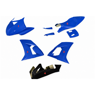 Carenado Racing Pintado Kawasaki Zx10R 2008 - 2010 - MXPCRV5722