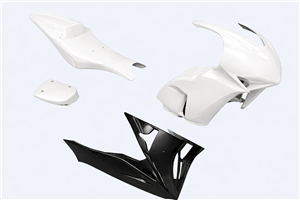 Painted Race Fairings Honda Cbr 1000 RR 2012 - 2016 in 2 Colours like the picture + stickers for free - MXPCRV5770