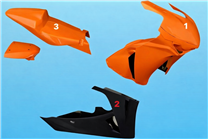 Carenado Racing Pintado Honda Cbr 1000 RR 2008 - 2011 - MXPCRV5761