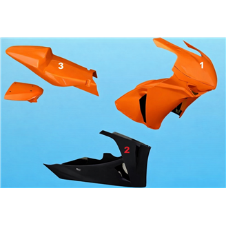 Carenado Racing Pintado Honda Cbr 1000 RR 2008 - 2011 - MXPCRV5761