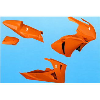 Carenage Racing Peint Honda Cbr 1000 RR 2008 - 2011 - MXPCRV5762