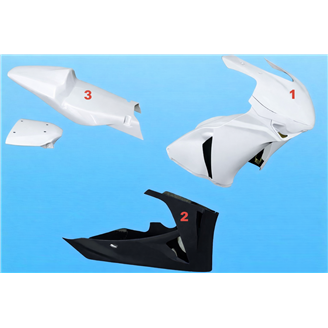 Painted Race Fairings Honda Cbr 1000 RR 2008 - 2011 in 2 Colours like the picture - MXPCRV5764