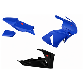 Carenado Racing Pintado Honda Cbr 1000 RR 2008 - 2011 - MXPCRV5766