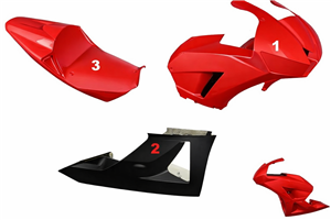 Carenado Racing Pintado Honda Cbr 600 RR 2013 - 2018 - MXPCRV5790